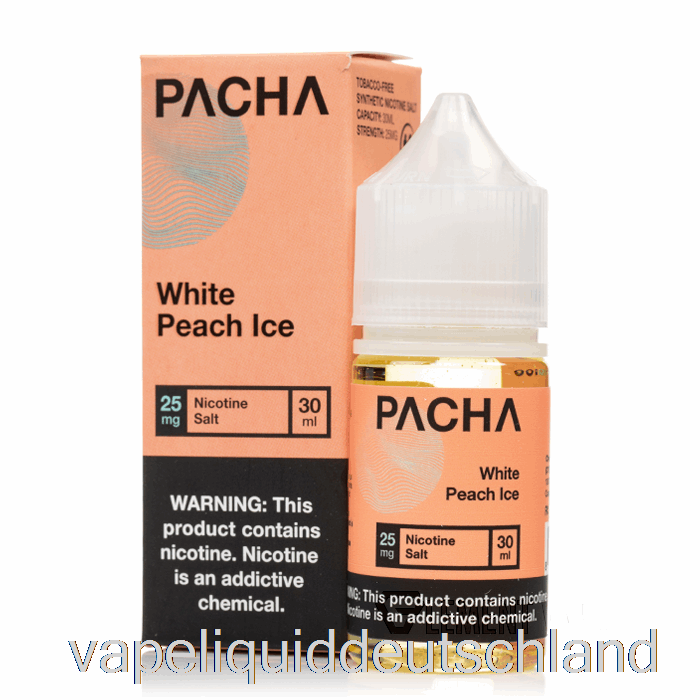 Weißes Pfirsicheis – Pacha-Salze – 30 Ml 50 Mg Vape Deutschland